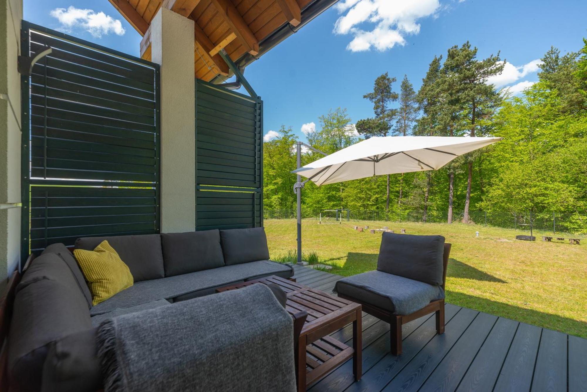 Вилла Cosy Place With Sauna In Peaceful Surroundings Nowe Czaple  Экстерьер фото