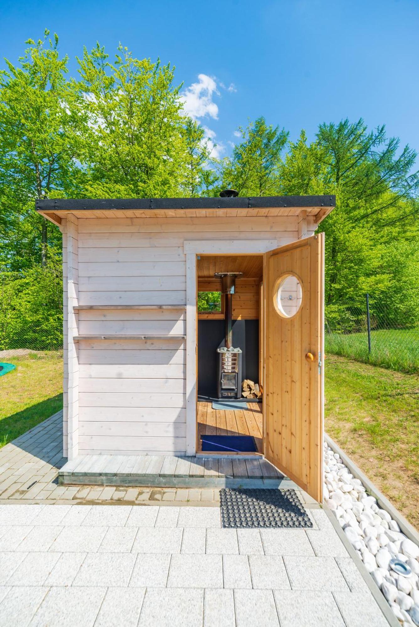 Вилла Cosy Place With Sauna In Peaceful Surroundings Nowe Czaple  Экстерьер фото